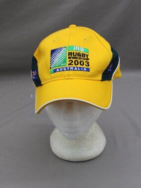 Rugby Hat (VTG) - 2003 World Cup Team Australia - Adult Strapback